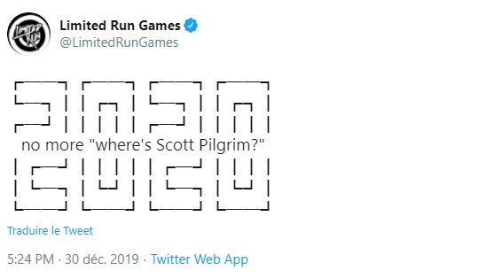 Tweet Scott Pilgrim LRG