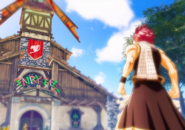 Test Fairy Tail - Natsu face à la guilde