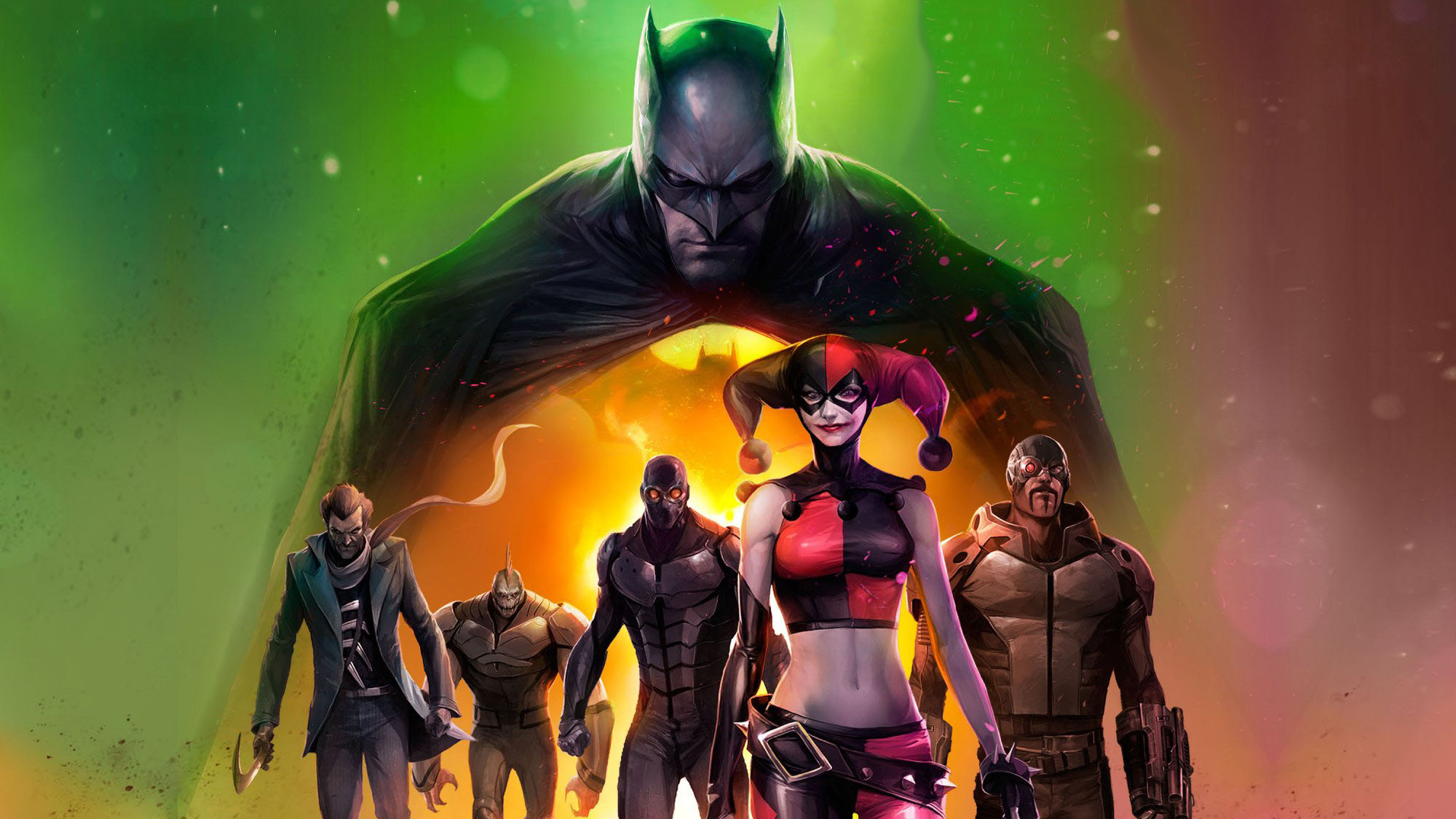 Batman Suicide Squad Assault on Arkham poster