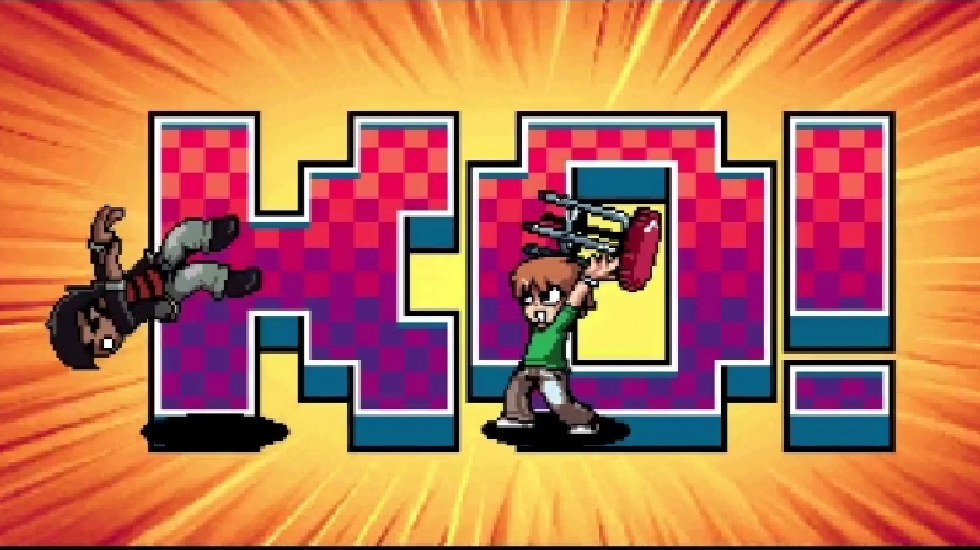 Scott Pilgrim vs. The World boss fight