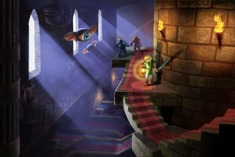 Link Between Worlds - Link between walls