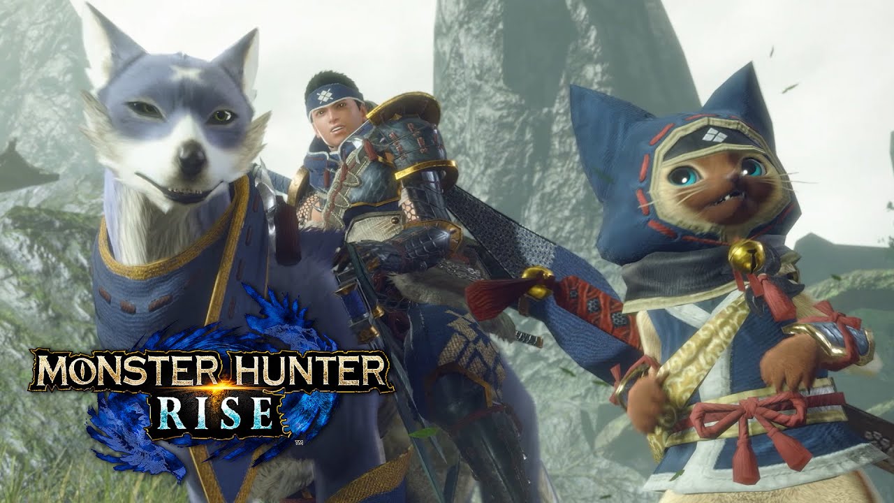 Monster Hunter Rise - des chiens et des chats