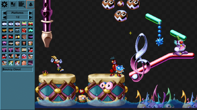 Rayman Redesigner creation de niveau avec point de sauvegarde