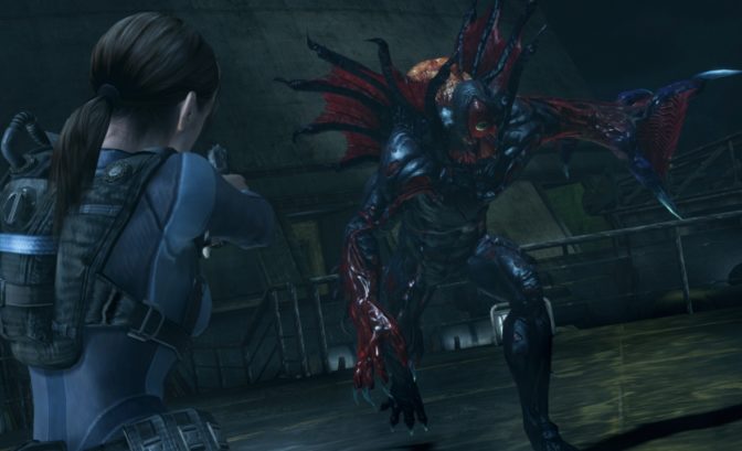 Resident Evil Revelations - Jill et zombies