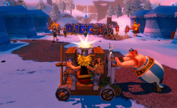 Asterix & Obelix XXL Romastered Gameplay Catapulte