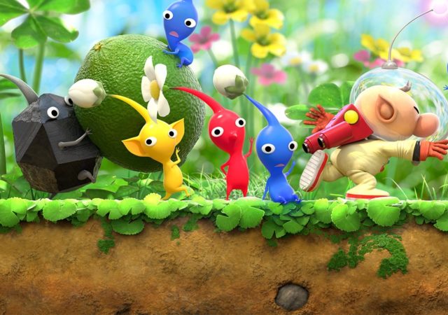 Pikmin 3 Deluxe - Olimar jette un Pikmin