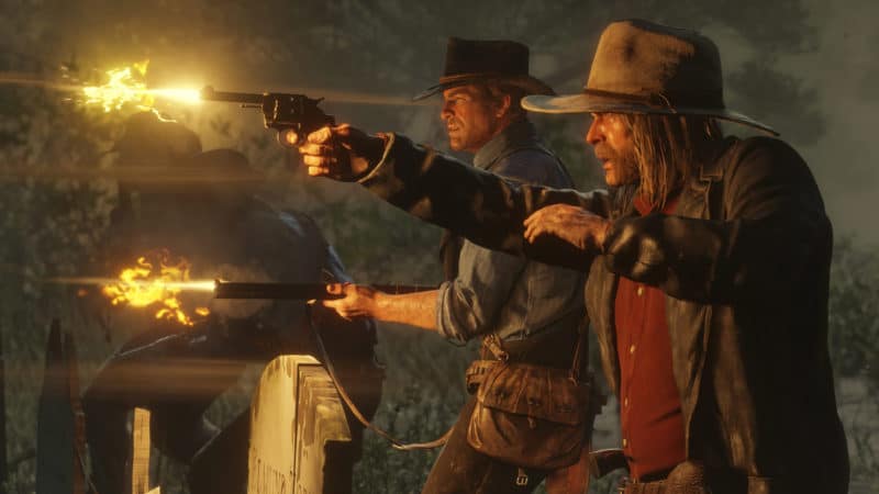 Red Dead Redemption 2 fusillades