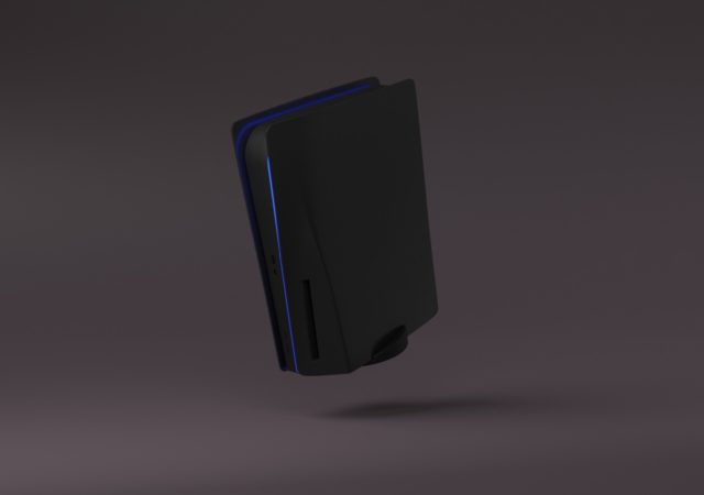 PS5 noir mat