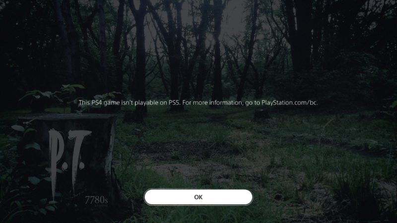 Shut down P.T. Konami