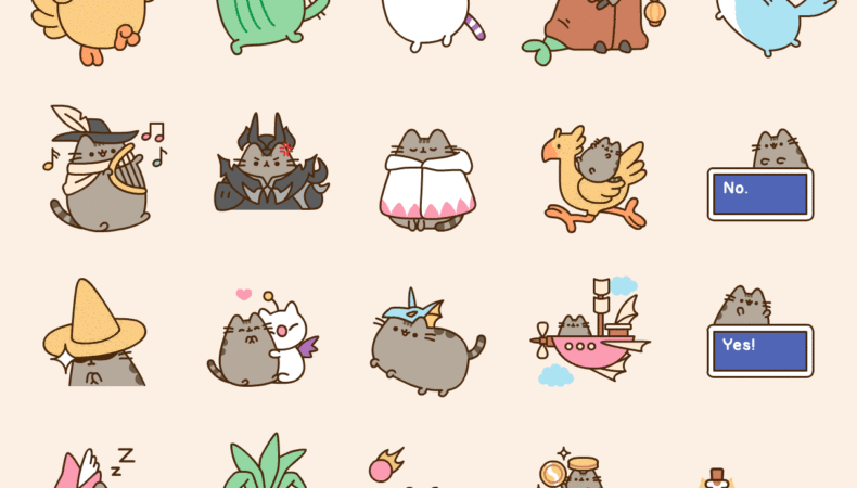 Final Fantasy XIV partenariat stickers