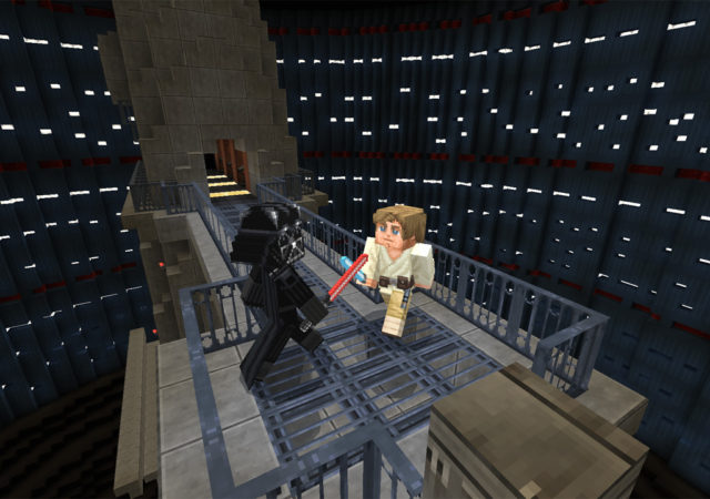 Minecraft et son DLC Star Wars