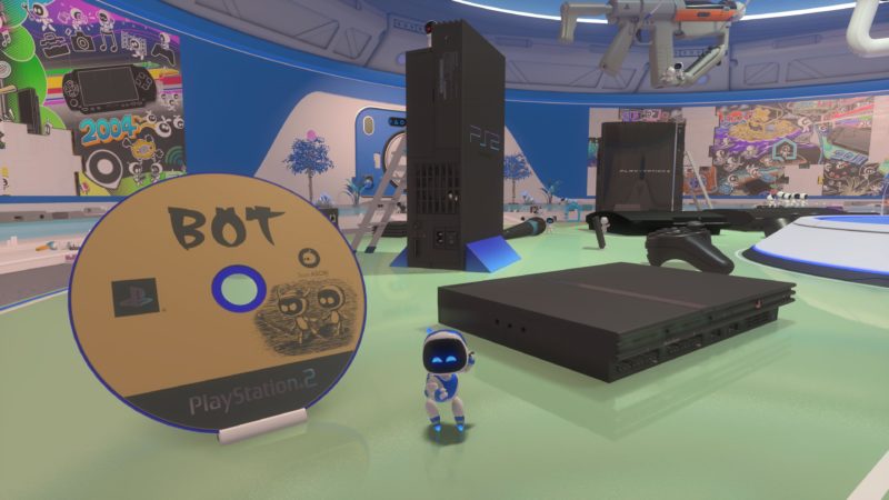 Test Astro's Playroom - Univers PS2