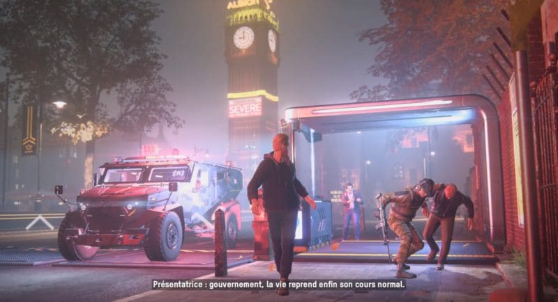 Watch Dogs: Legion couvre feu