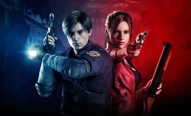 Resident Evil 2 remake Léon et Claire