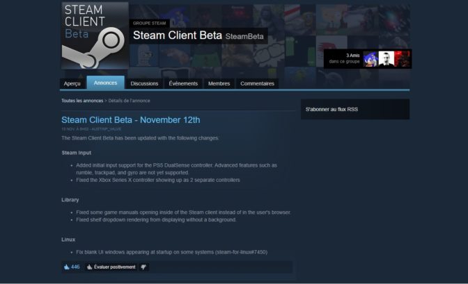 Dualsense steam client update