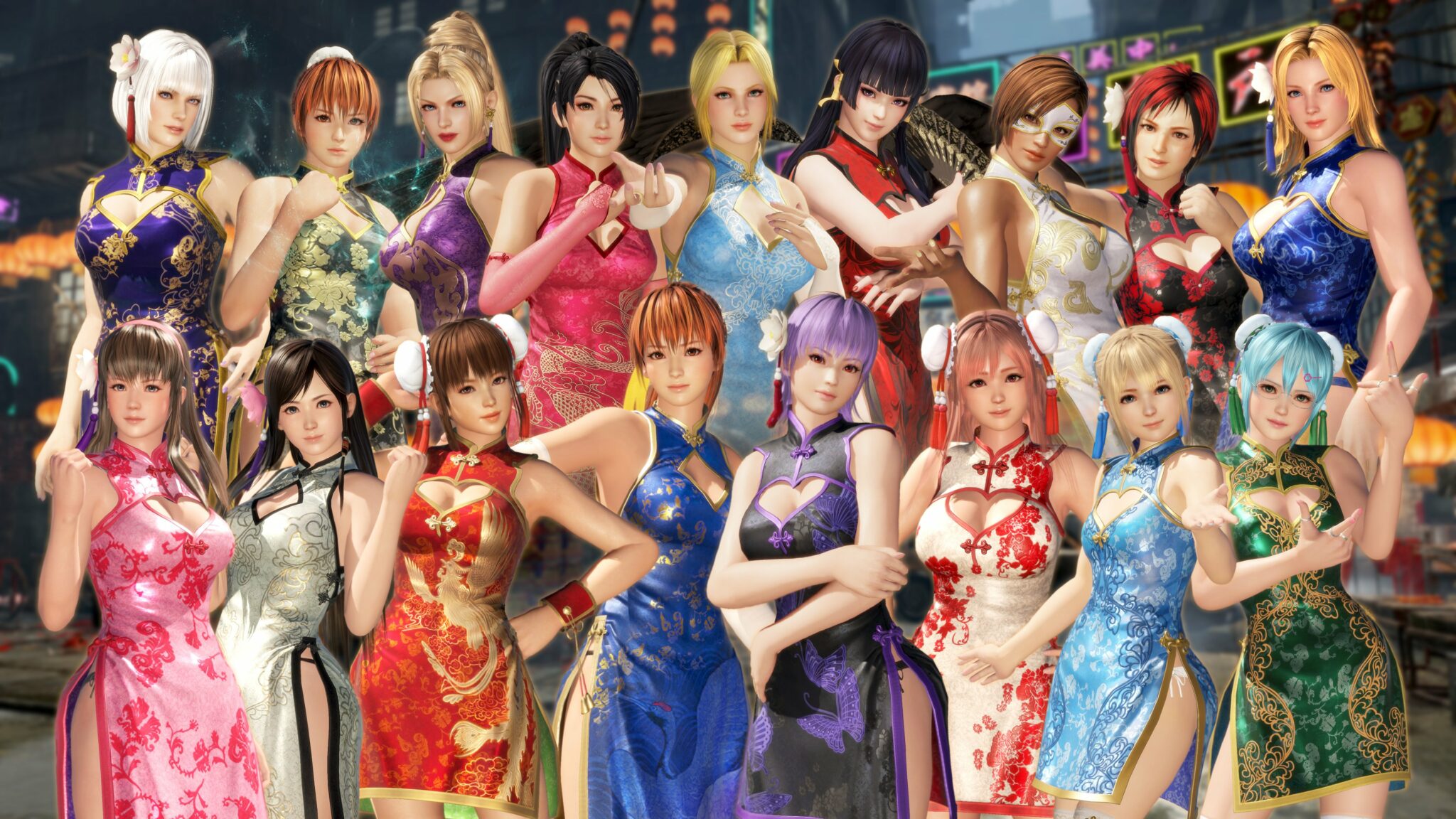 Koei Tecmo DoA Characters