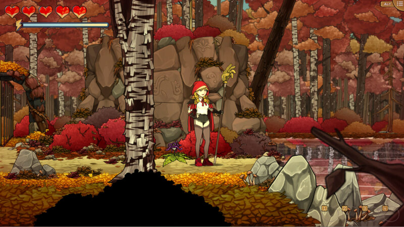 Scarlet Hood and the Wicked Wood - Scarlet début son aventure dans Wicked Wood