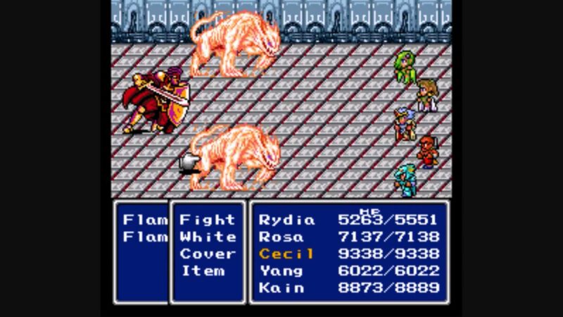 War of the Visions FF 4 SNES