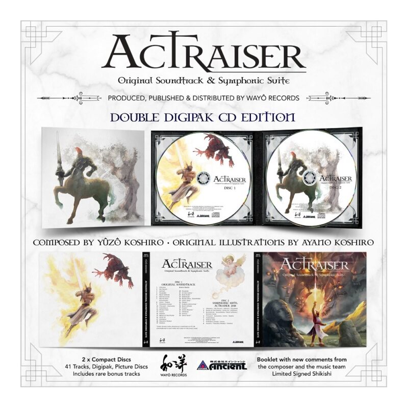 actraiser visuel cd