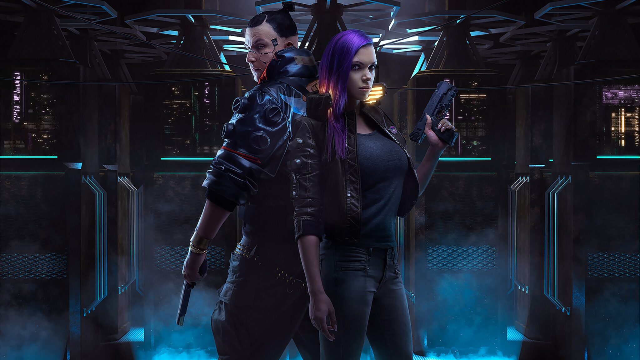 cyberpunk 2077 personnages art