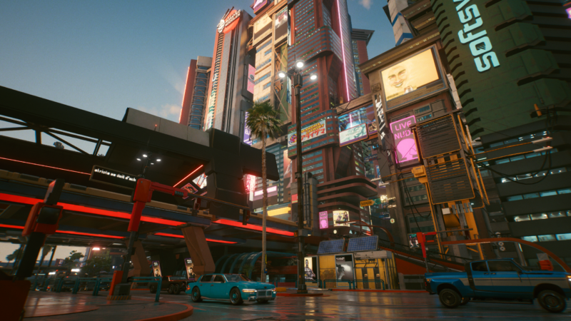 Cyberpunk 2077 night city