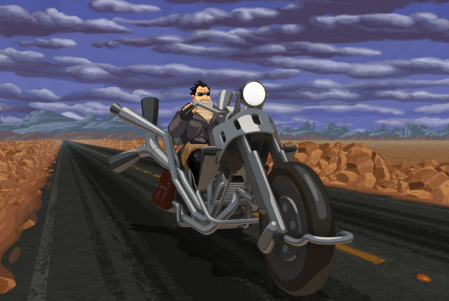 Full Throttle illustration moto