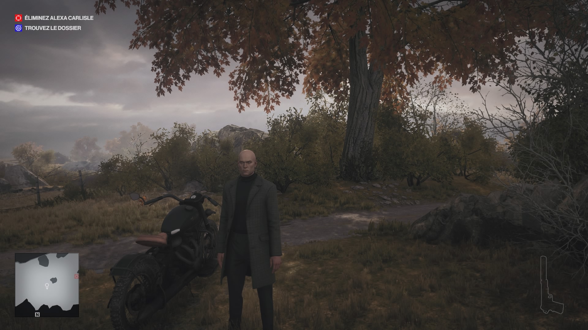 Hitman 3 campagne Anglaise Moto