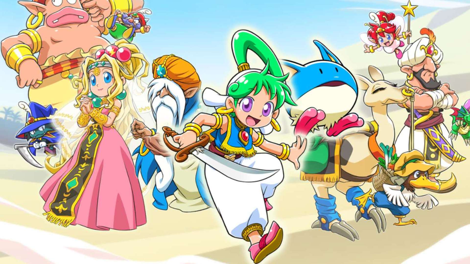 Wonder Boy: Asha in Monster World précise sa date de sortie japonaise