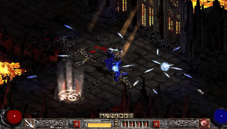 Diablo 2 combat