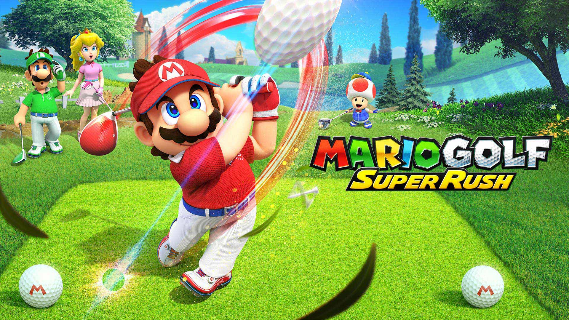 Mario golf surper rush swing sur switch