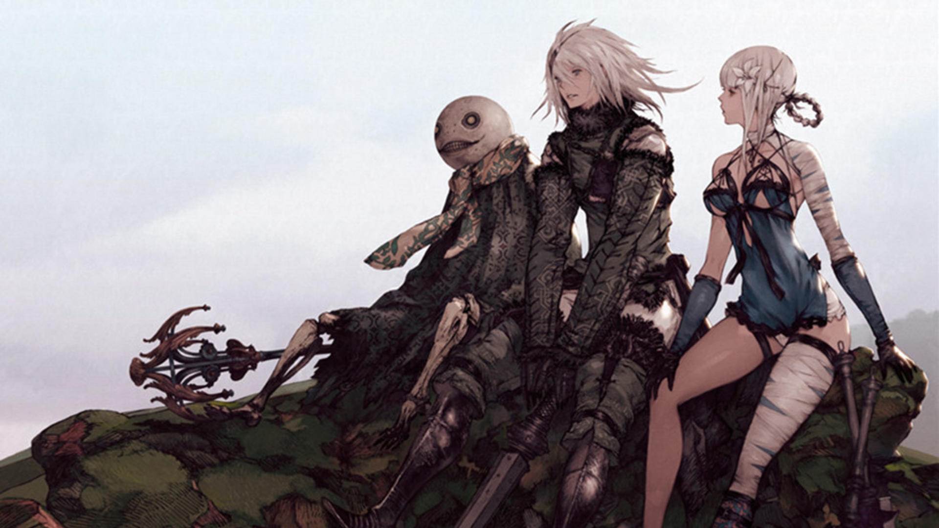 nier replicant art personnages