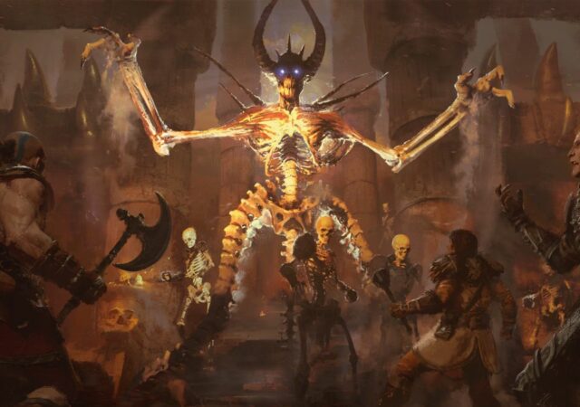 Diablo II: Resurrected squelette