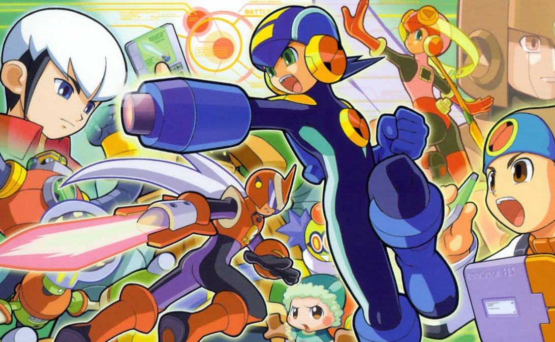 Mega Man Battle Network - Mash-up persos