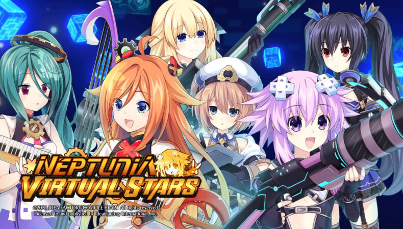 Neptunia Virtual Stars all cast titre