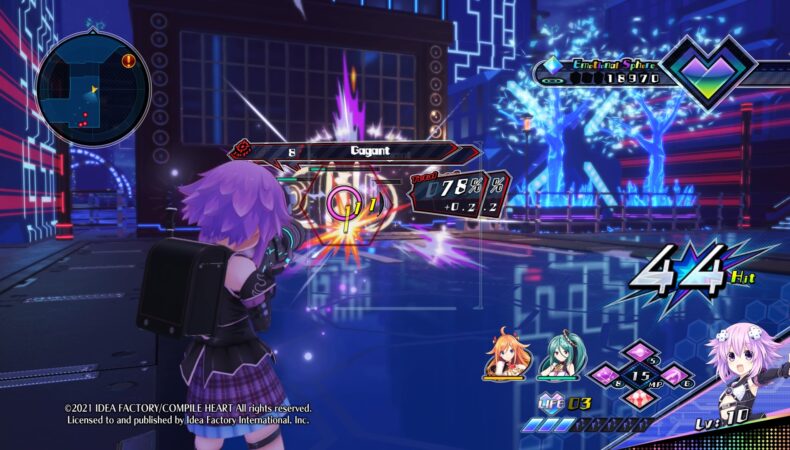 Neptunia Virtual Stars Neptune shooting