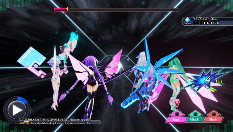 Neptunia Virtual Stars coup spécial