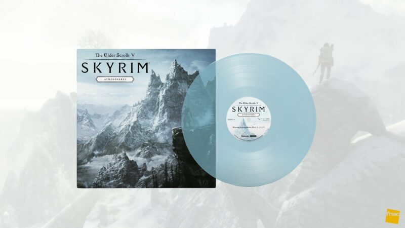 Skyrim vinyle transparent Fnac