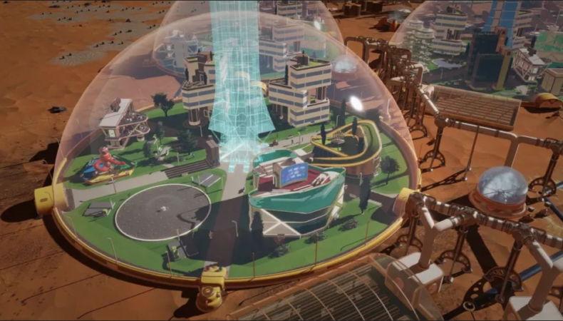 Surviving Mars parc d'attraction