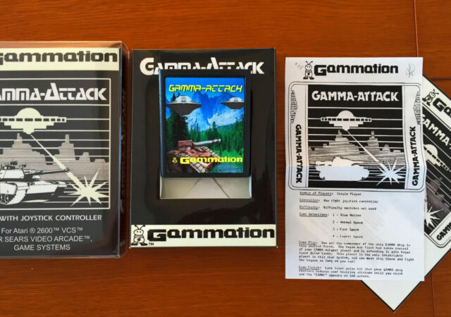 Gamma Attack jeu rare collections