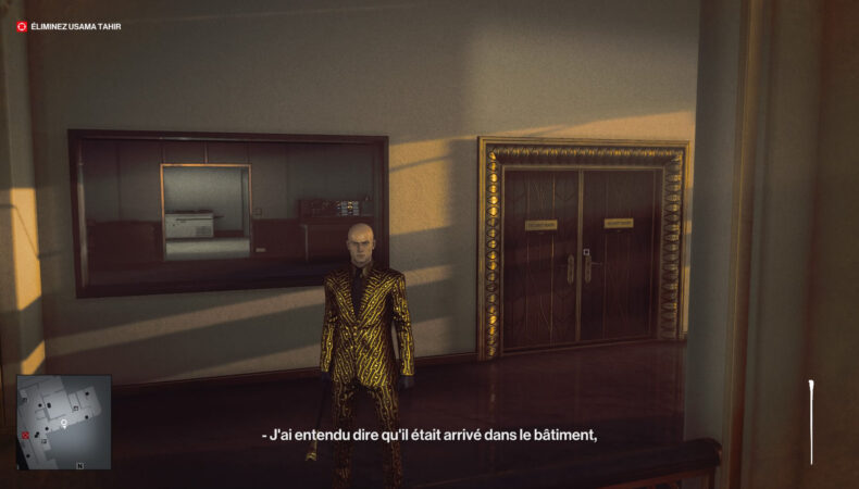 Hitman 3 Dubaï DLC Costume Doré