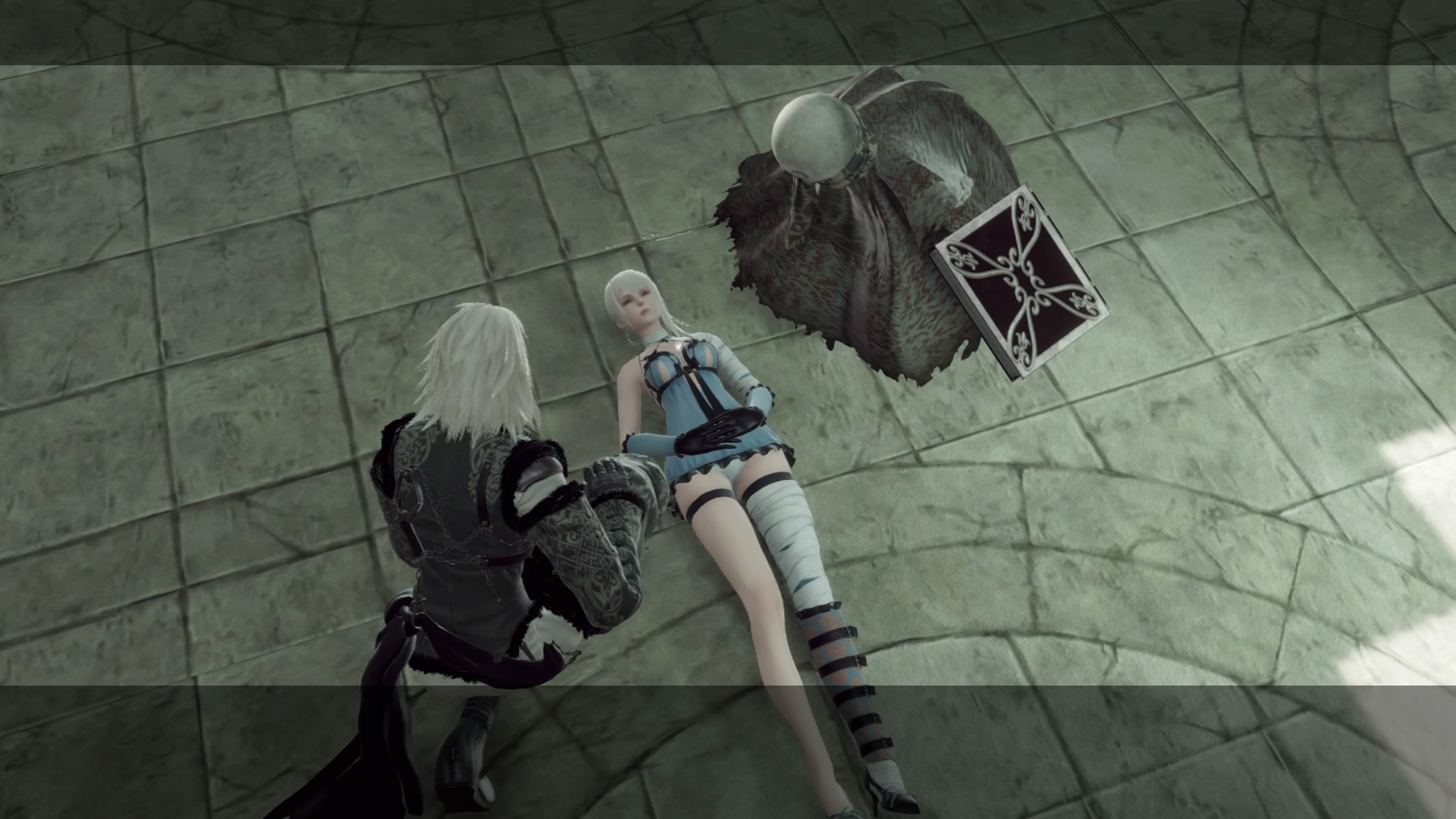 Nier Replicant kaine blessée