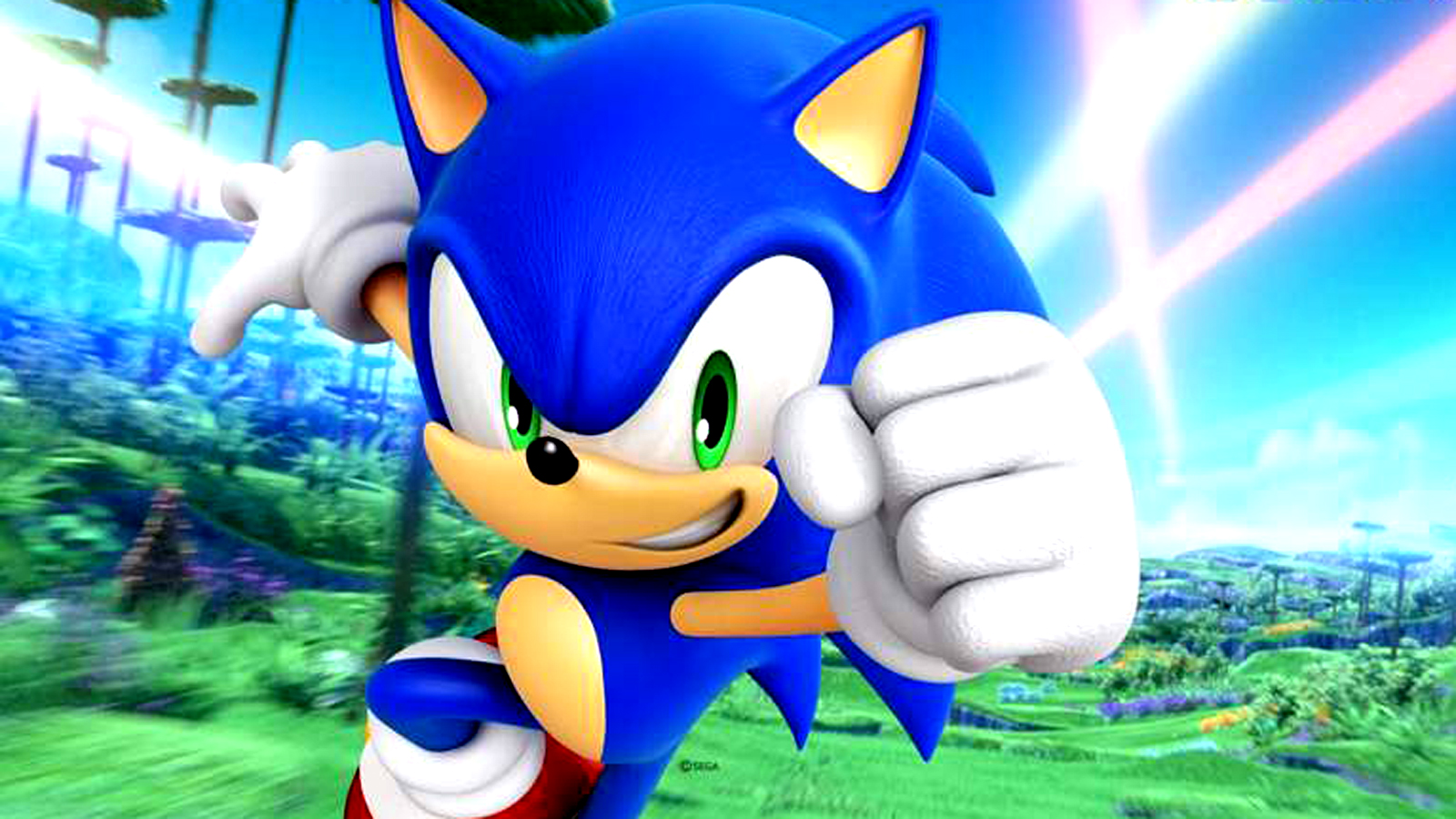 Sonic Colors - Titre Sonic