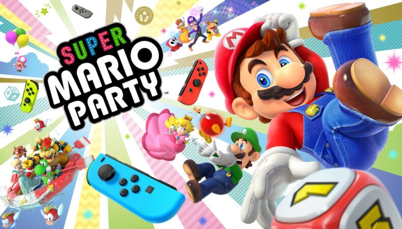 Super mario party logo