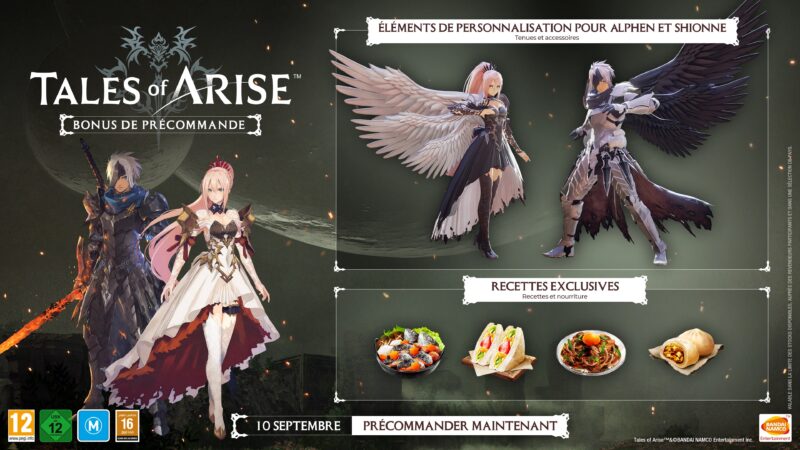 Tales of Arise - bonus