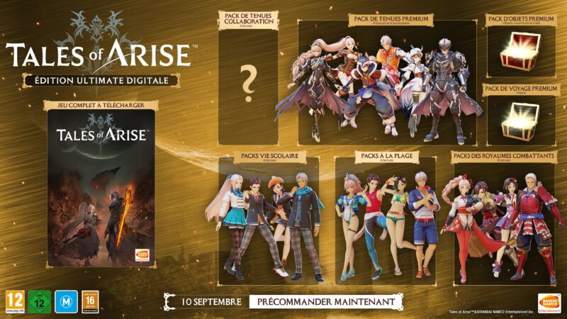 Tales of Arise - Edition ultimate digitale