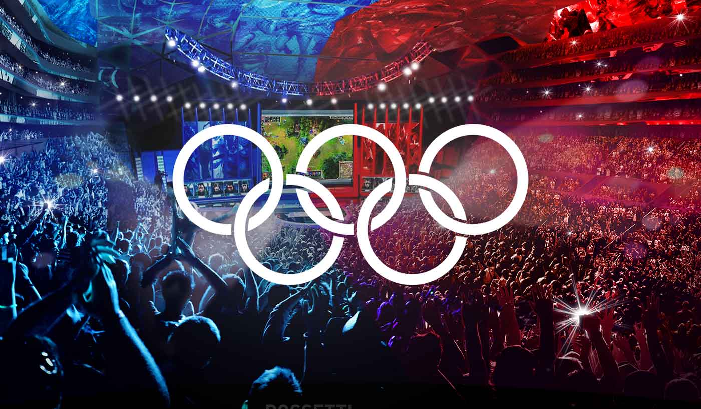 Olympic virtual series logo