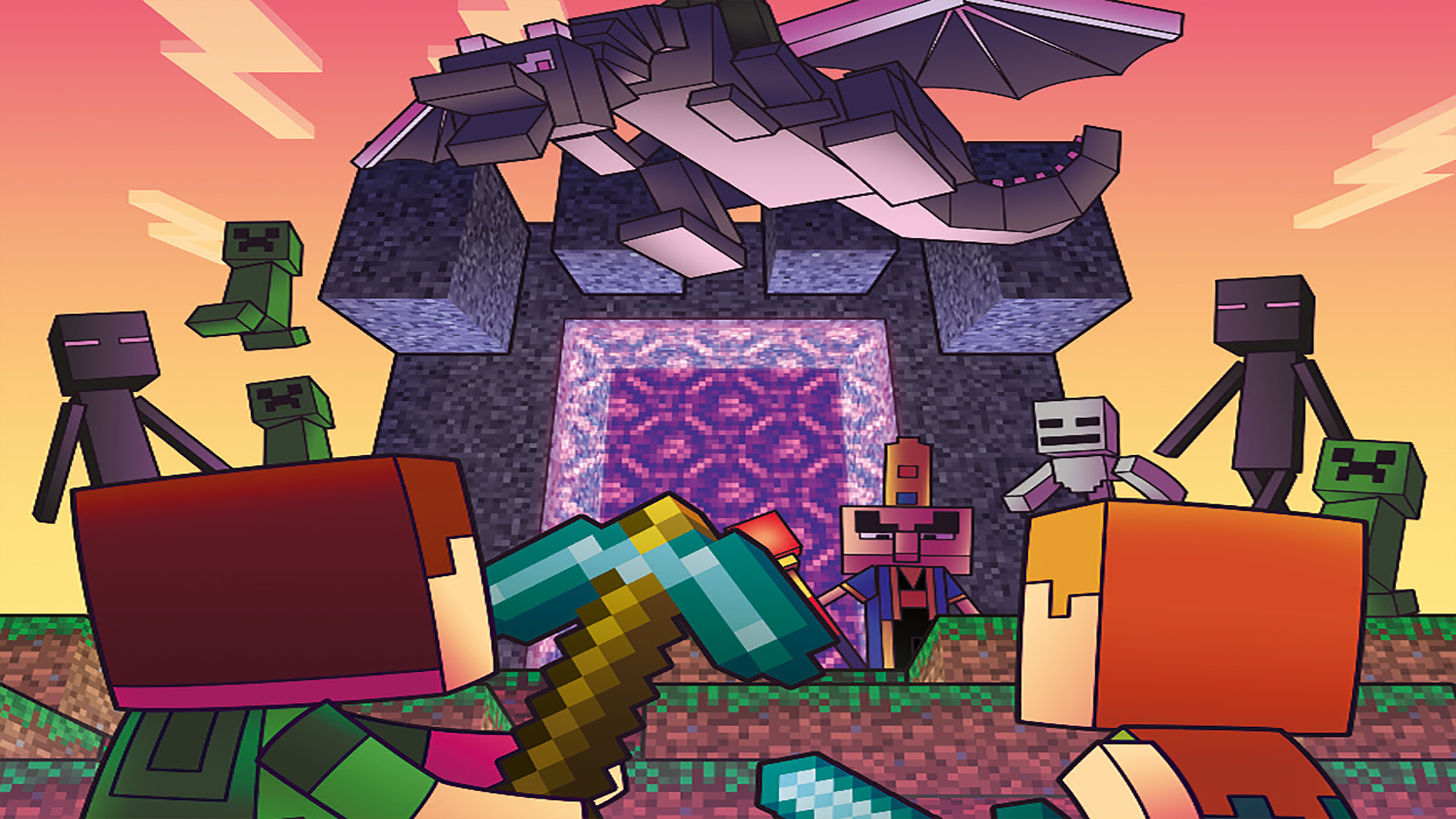 Minecraft : Voyage au centre du Nether art une