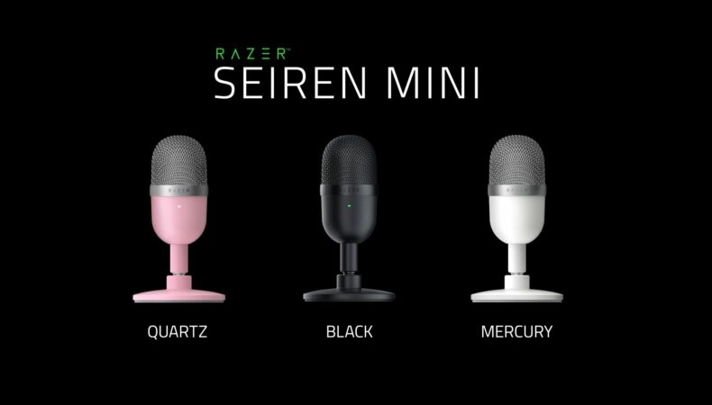 Razer Seiren Mini 3 coloris