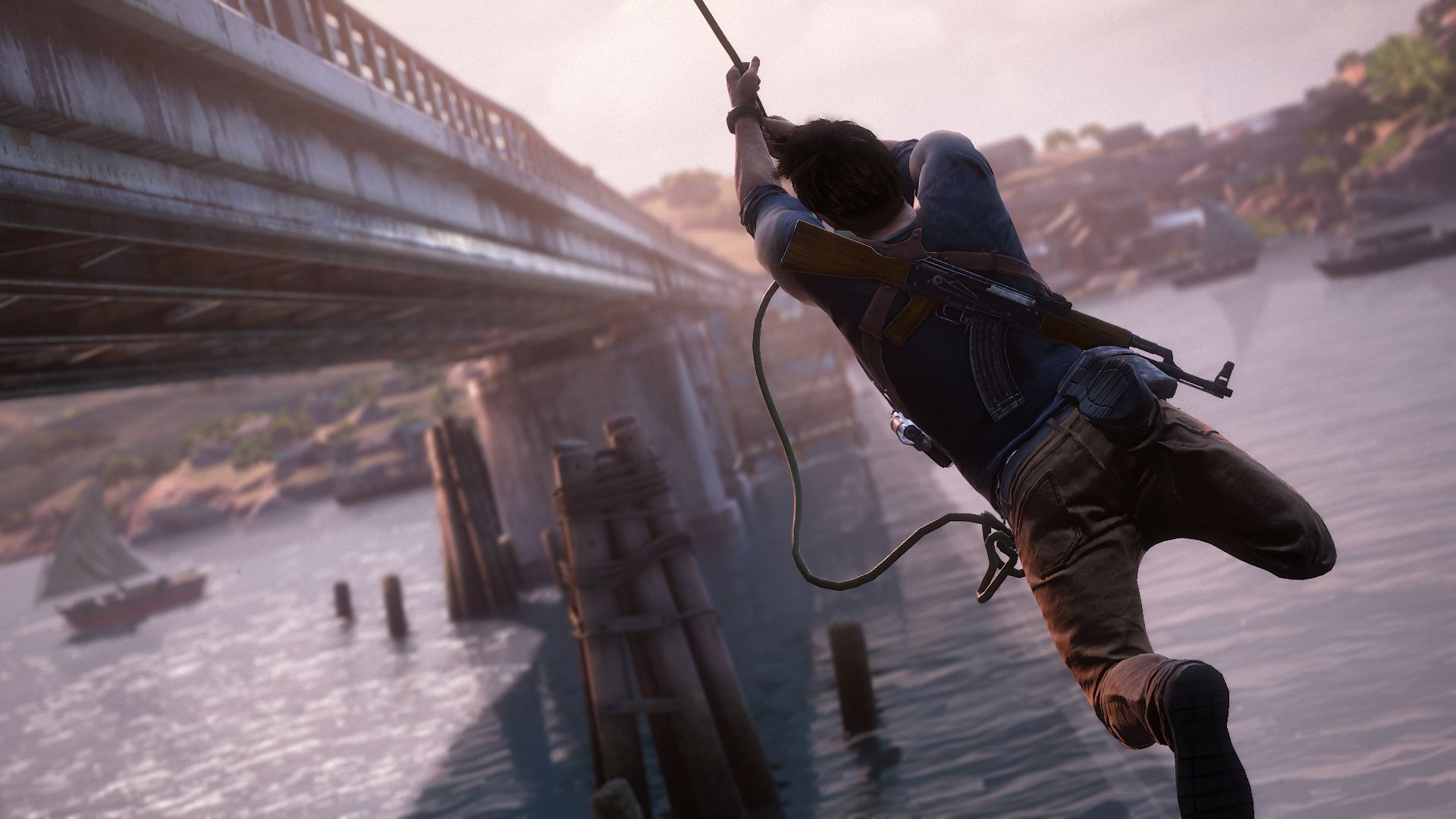 Uncharted 4 PC rope