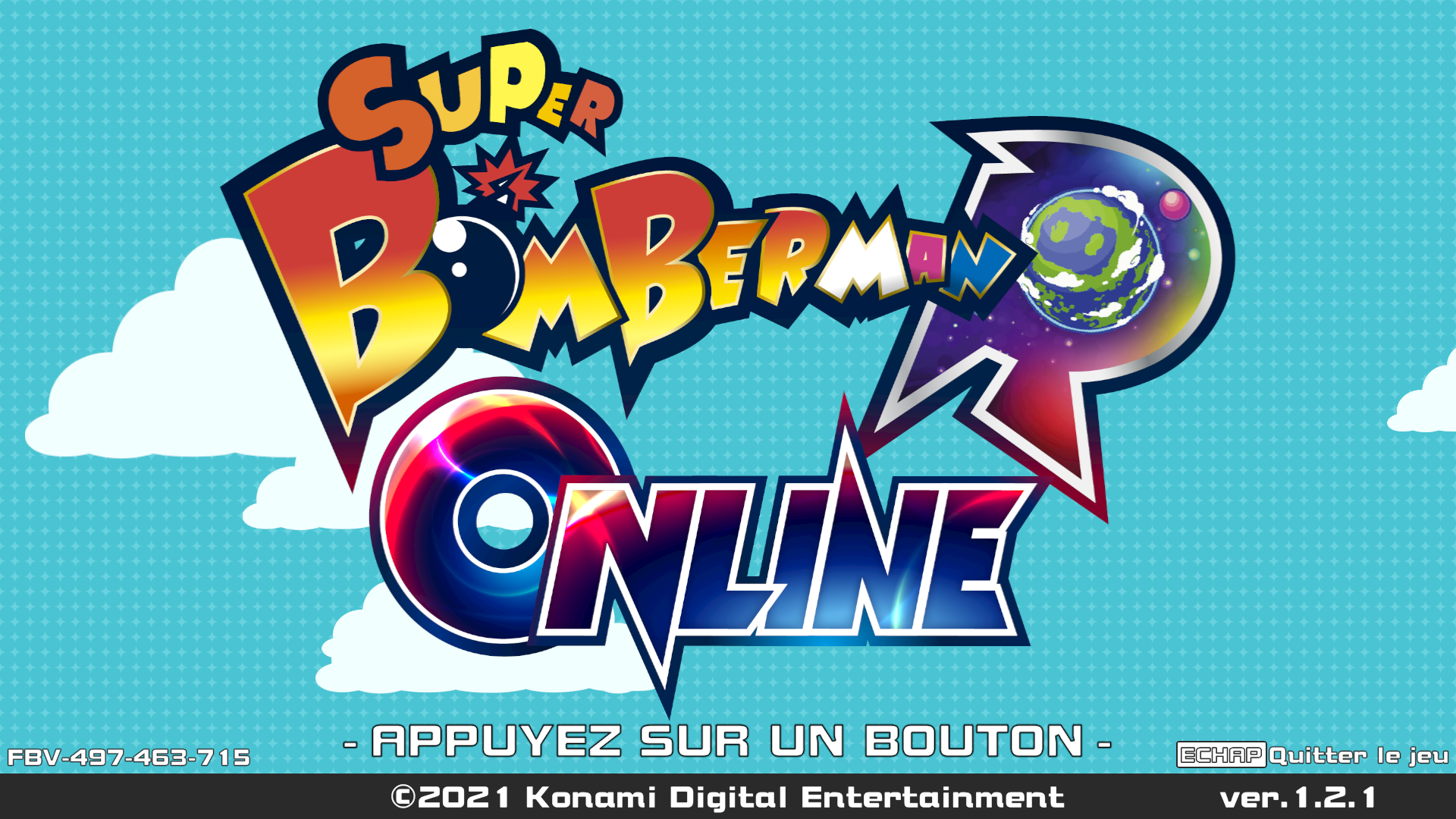 Super Bomberman R online logo